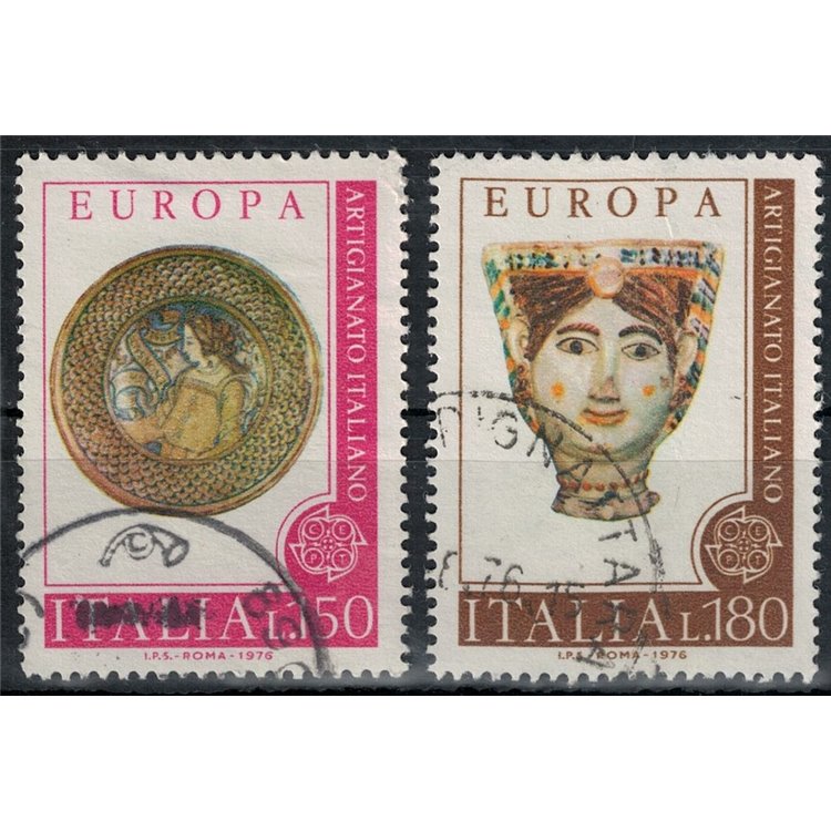 ITALIA 1976 Europa 2v us