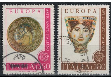 ITALIA 1976 Europa 2v us