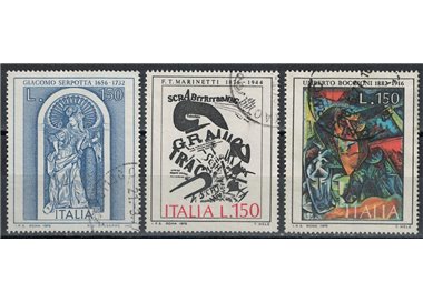 ITALY 1976 Art 3v us