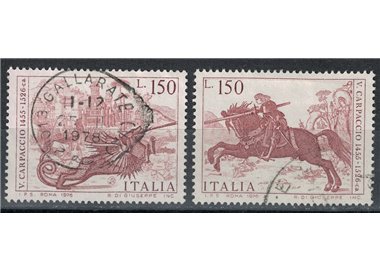 ITALY 1976 Vittore Carpaccio 2v us