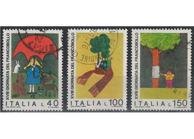 ITALY 1976 Stamp Day 3v us