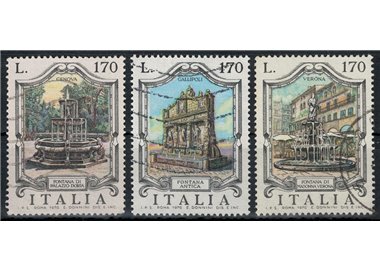 ITALIA 1976 Fontane 3v us