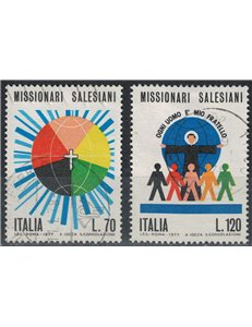 ITALY 1977 Salesian Missionaries 2v us