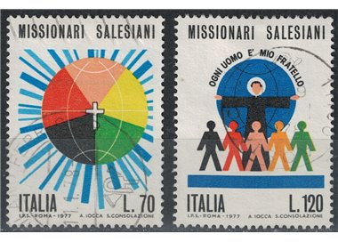 ITALY 1977 Salesian Missionaries 2v us