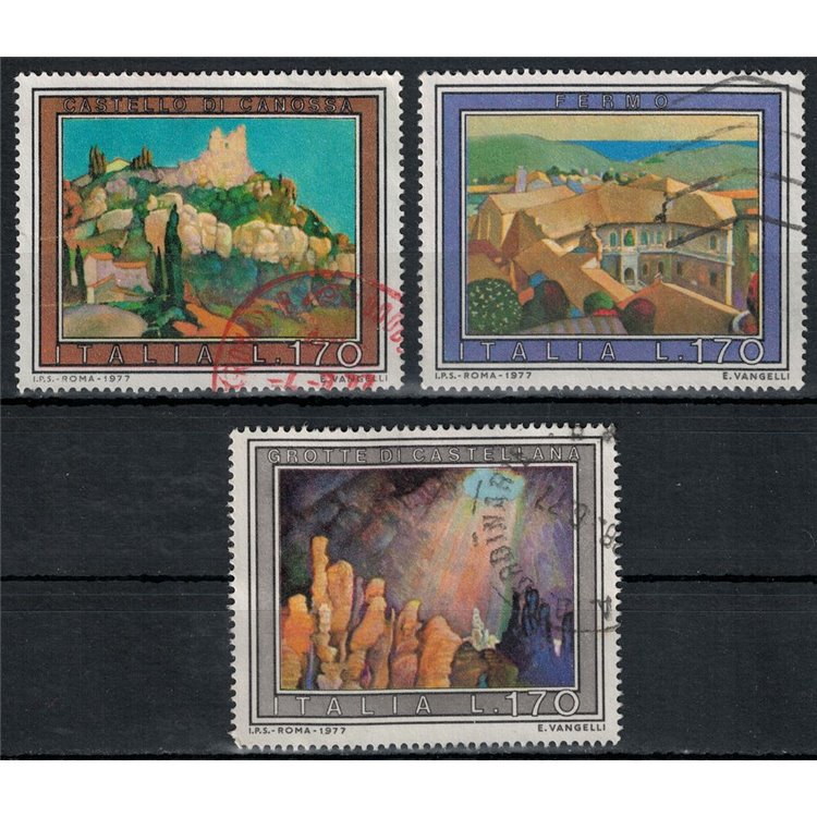 ITALY 1977 Tourism 3v us