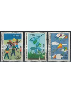 ITALY 1977 Stamp Day 3v us