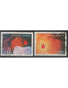 ITALY 1977 Blood Donors 2v us