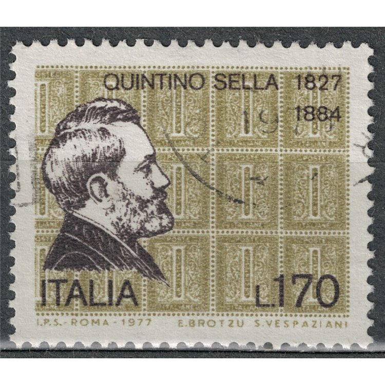 ITALIA 1977 Quintino Sella us