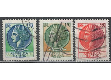 ITALY 1977 Siracusana 3v us