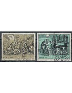ITALIA 1977 Natale 2v us