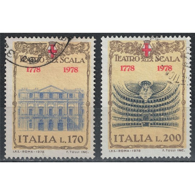 ITALY 1978 Teatro alla Scala 2v us
