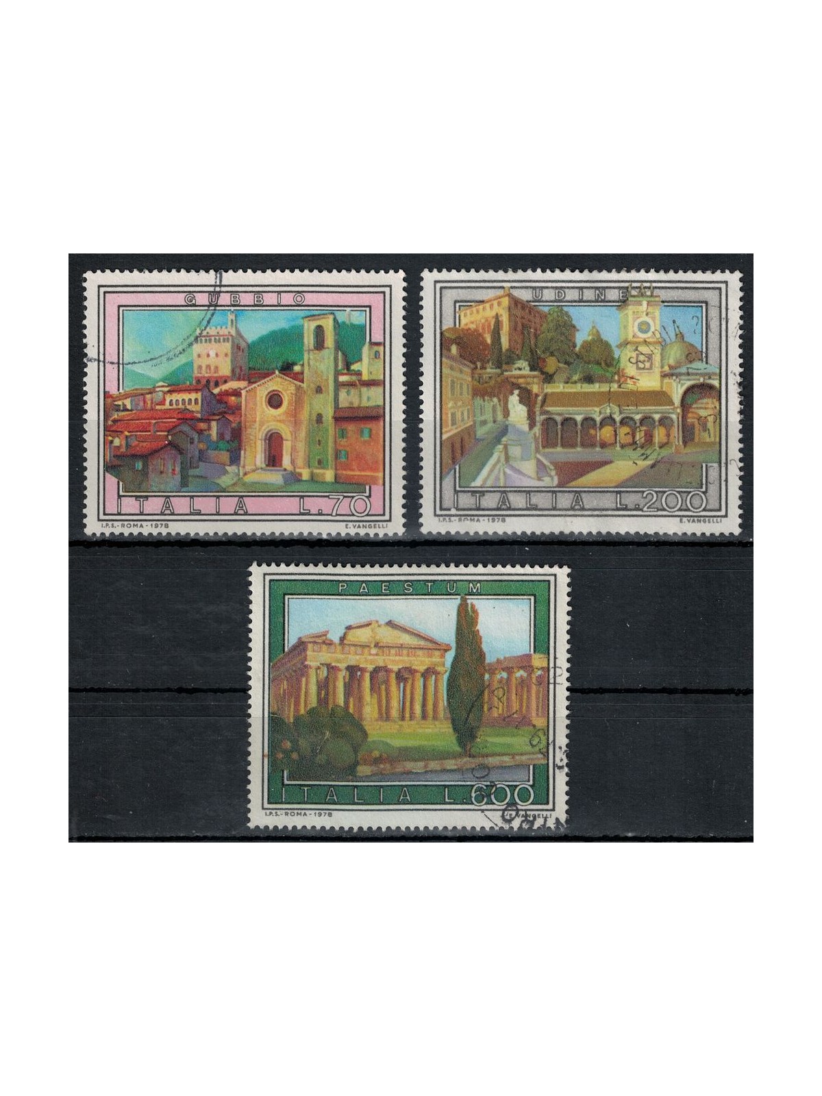 ITALY 1978 Tourism 3v us