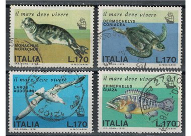 ITALY 1978 Safeguarding the Sea 4v us