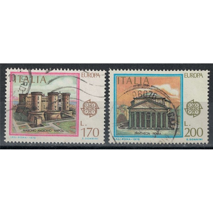 ITALIA 1978 Europa 2v us