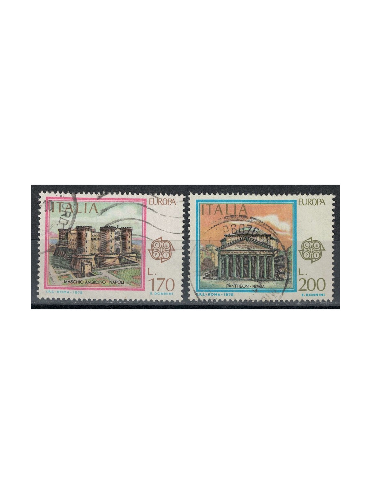 ITALY 1978 Europa 2v us
