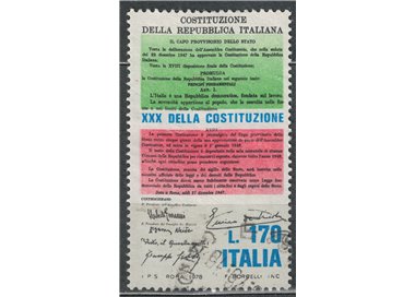 ITALIA 1978 Costituzione della Repubblica us
