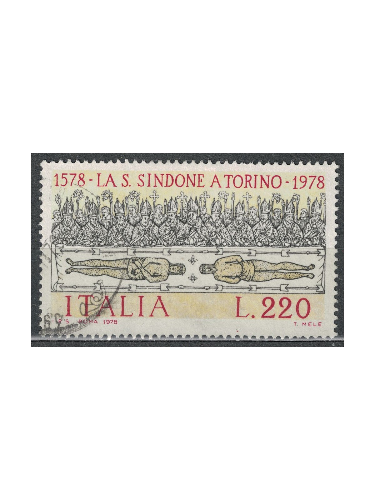 ITALIA 1978 Sacra Sindone us
