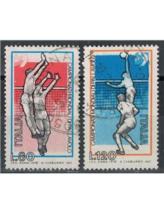 ITALY 1978 Volleyball 2v us