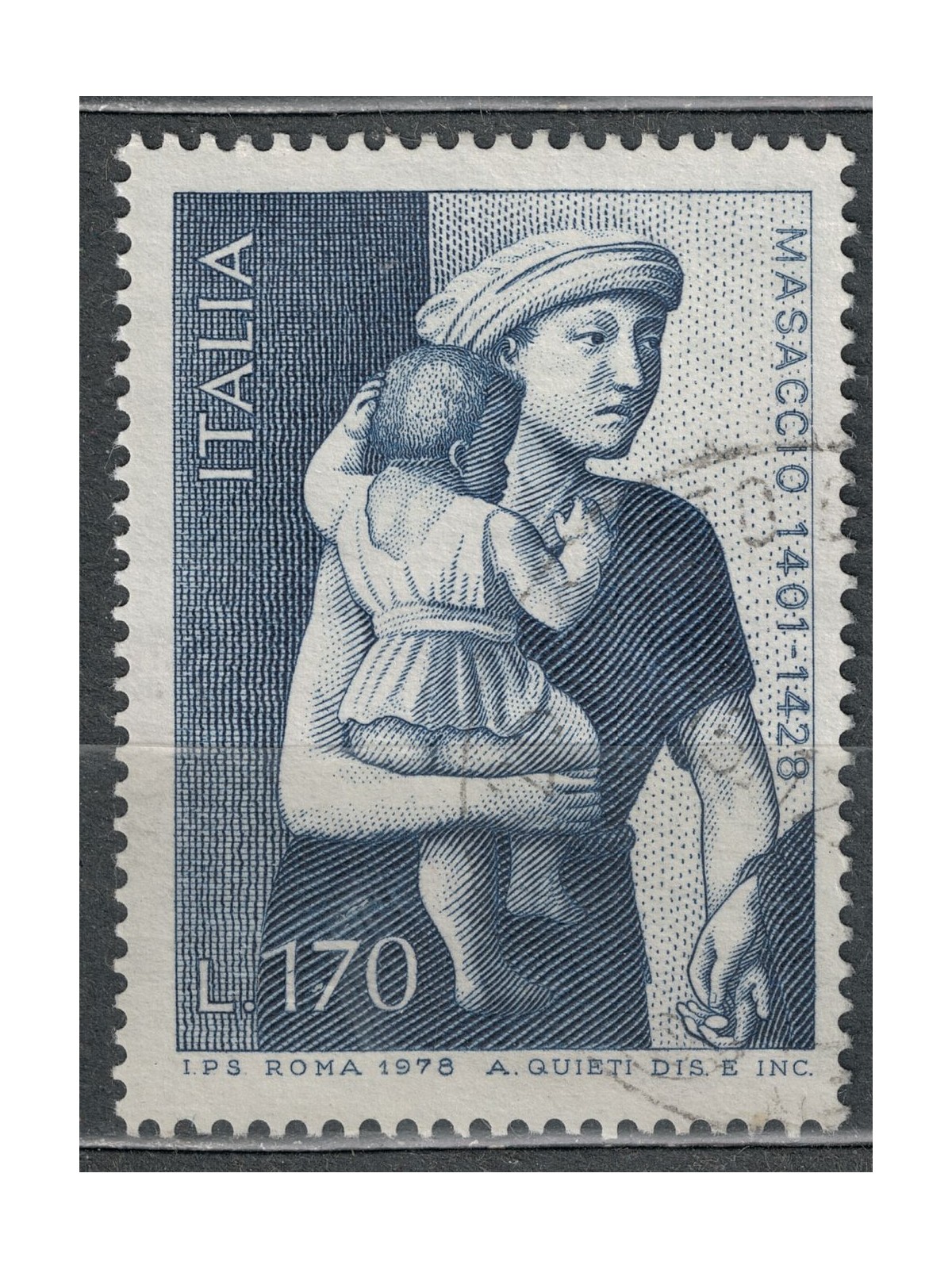 ITALY 1978 Tommaso Guidi known as Masaccio us
