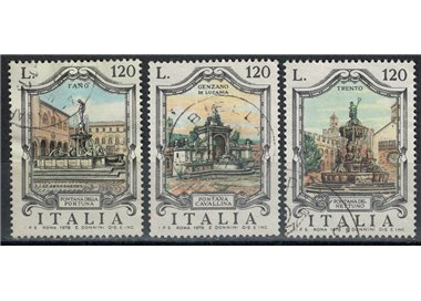 ITALY 1978 Fontane 3v us