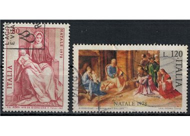 ITALY 1978 Christmas 2v us