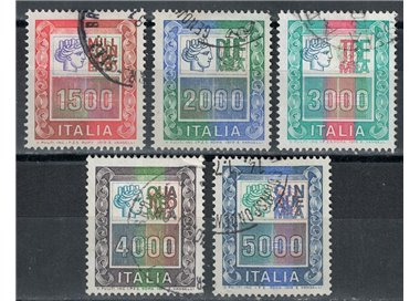 ITALY 1978-79 High Values 5v US