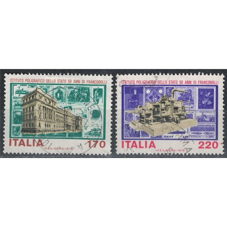 ITALIA 1979 Istituto Poligrafico dello Stato 2v us