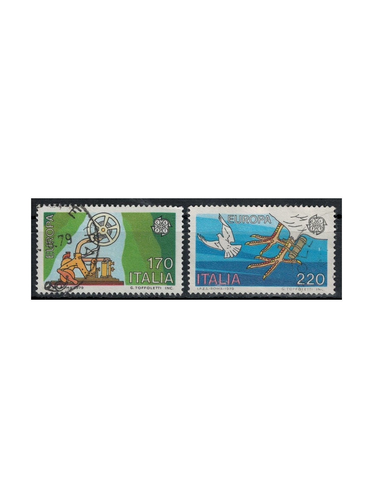ITALY 1979 Europa 2v us