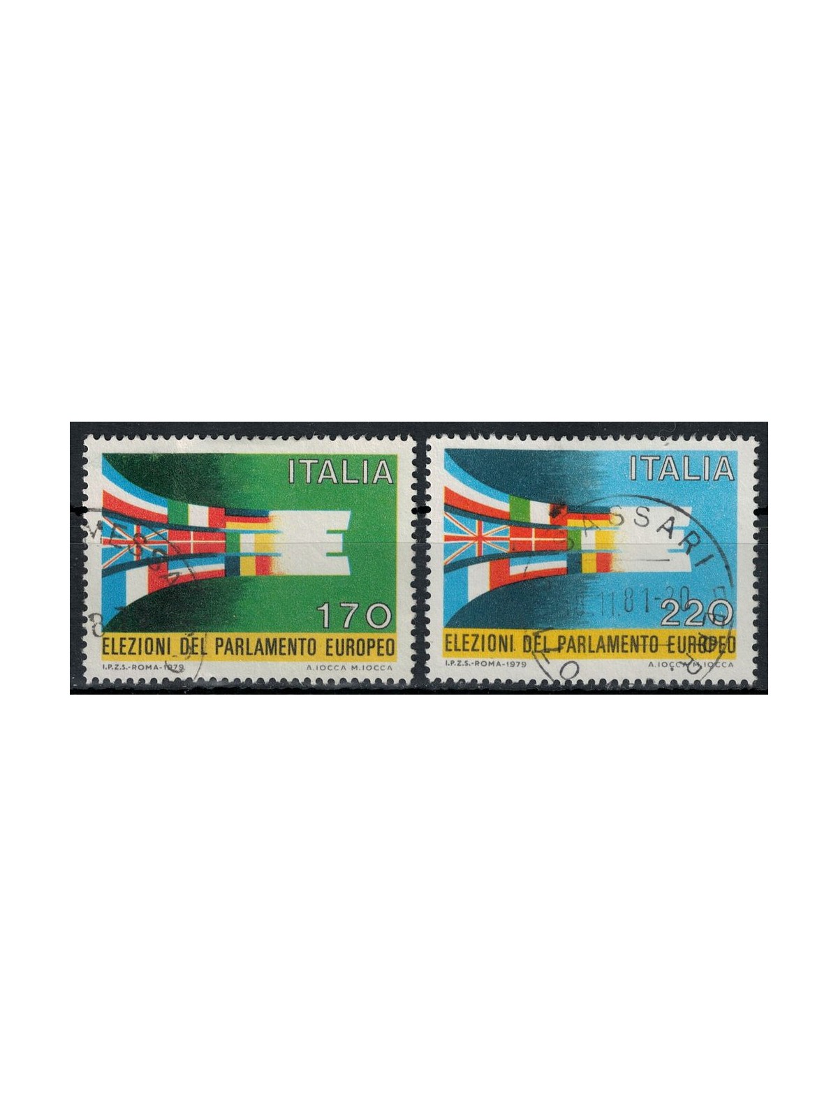 ITALY 1979 European Parliament 2v us
