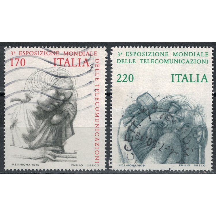 ITALY 1979 Telecommunications 2v us