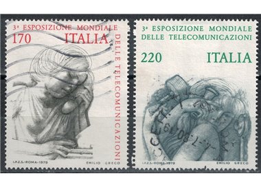 ITALY 1979 Telecommunications 2v us