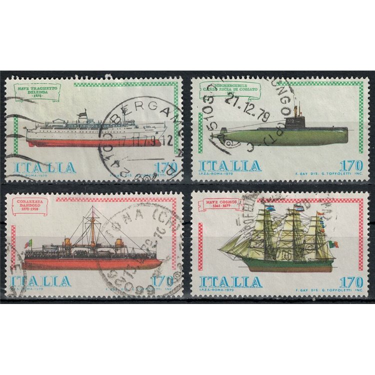 ITALIA 1979 Navi 4v us