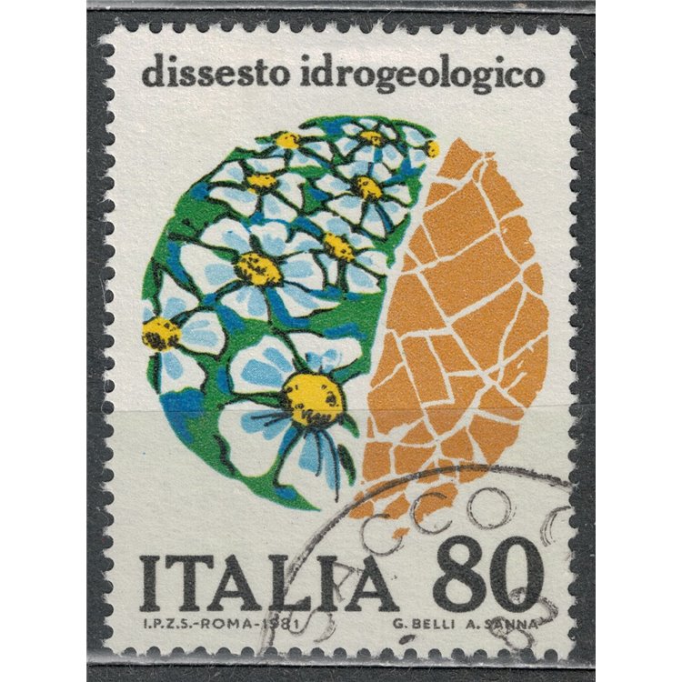 ITALIA 1981 Dissesto idrogeologico us