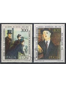 ITALIA 1984 Arte italiana 2v us