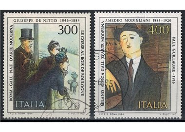 ITALIA 1984 Arte italiana 2v us