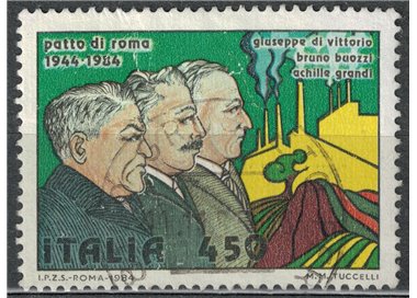 ITALY 1984 Pact of Rome us