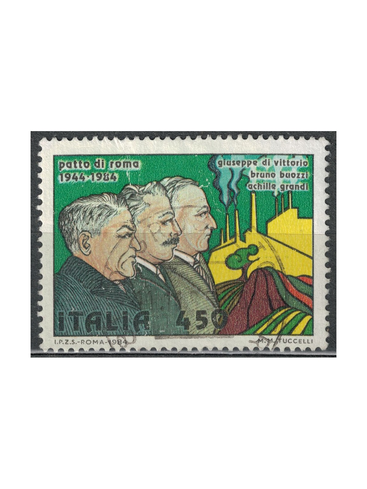 ITALY 1984 Pact of Rome us