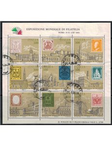 ITALY 1985 Ancient States s/s us
