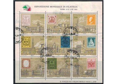 ITALIA 1985 Antichi Stati BF us