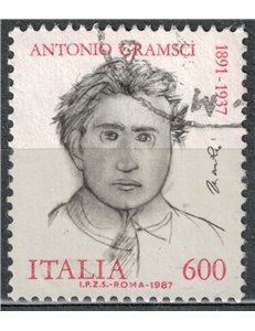 ITALIA 1987 Antonio Gramsci us
