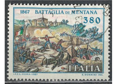 ITALIA 1987 Battaglia di Mentana us
