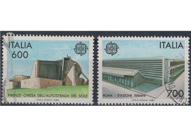 ITALY 1987 Europa 2v us