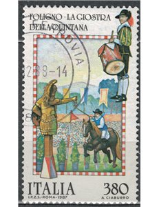 ITALY 1987 Folklore (Joust of the Quintana) us