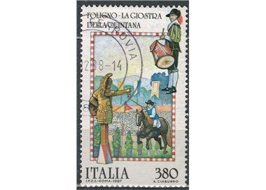 ITALY 1987 Folklore (Joust of the Quintana) us