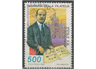 ITALIA 1987 Giornata della filatelia us
