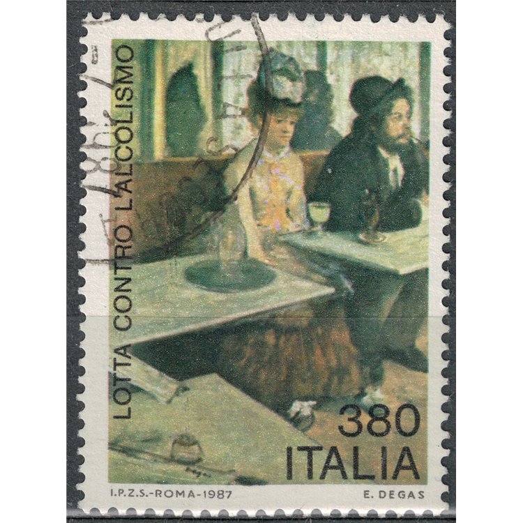 ITALIA 1987 L'alcolismo us