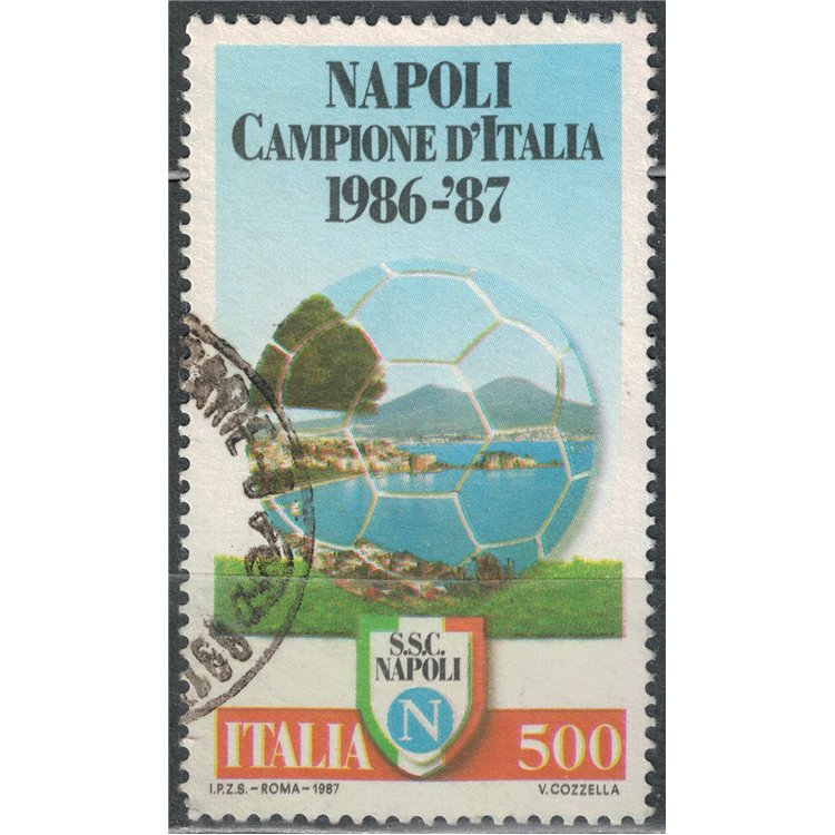 ITALY 1987 Napoli champion of Italy us
