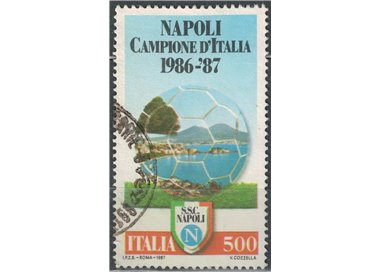 ITALIA 1987 Napoli campione d'Italia us