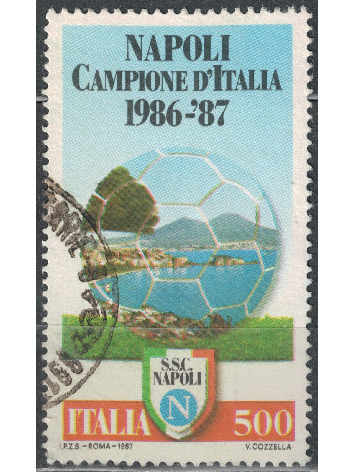 ITALIA 1987 Napoli campione d'Italia us