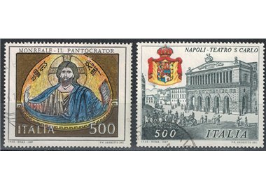 ITALIA 1987 Pantocrator e Teatro San Carlo 2v us